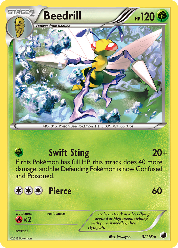 Beedrill - 003/116 - Plasma Freeze