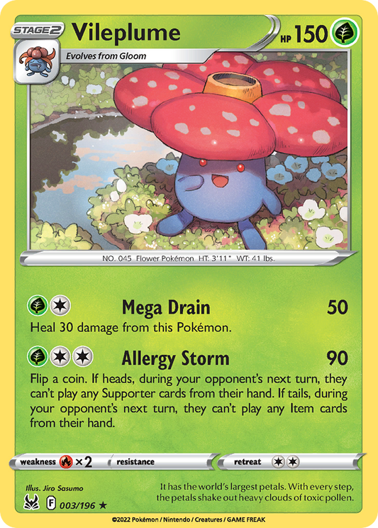 Vileplume - 003/196 - Lost Origin