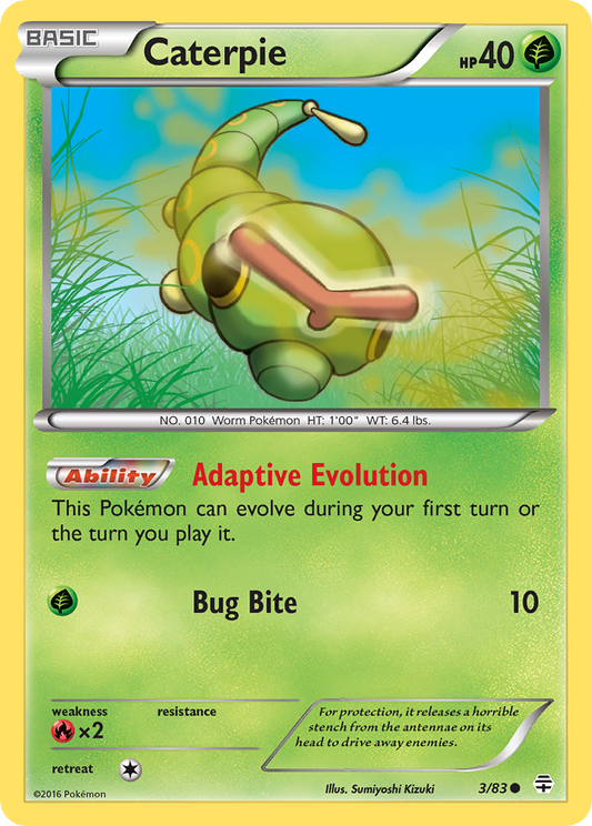 Caterpie - 03/83 - Generations