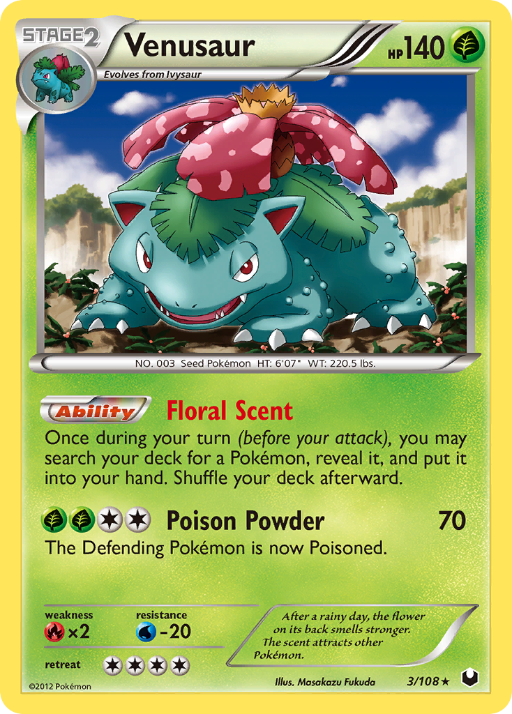 Venusaur - 003/108 - Dark Explorers