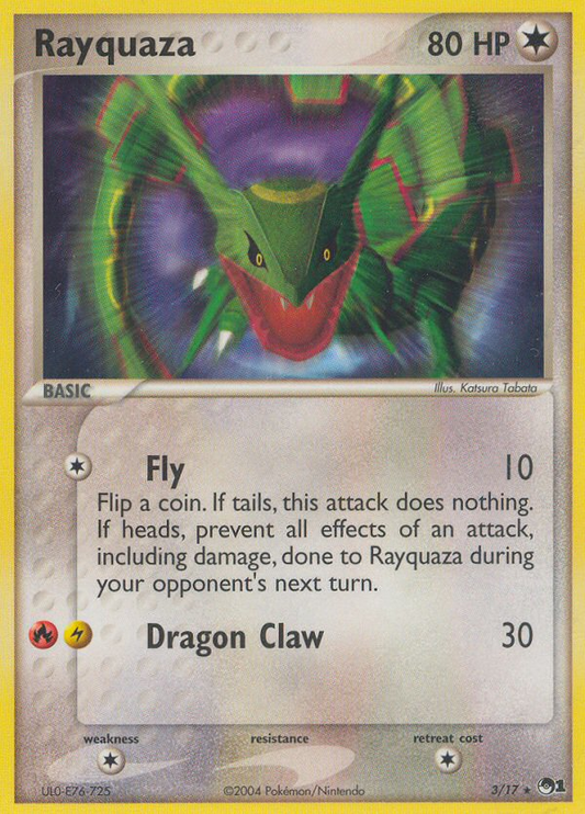 Rayquaza - 03/17 - POP Series 1