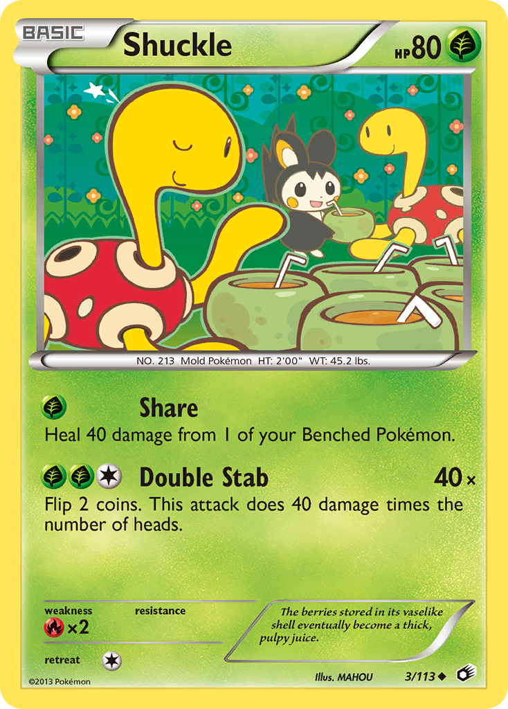 Shuckle - 003/113 - Legendary Treasures