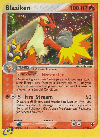 Blaziken - 003/109 - Ruby & Sapphire