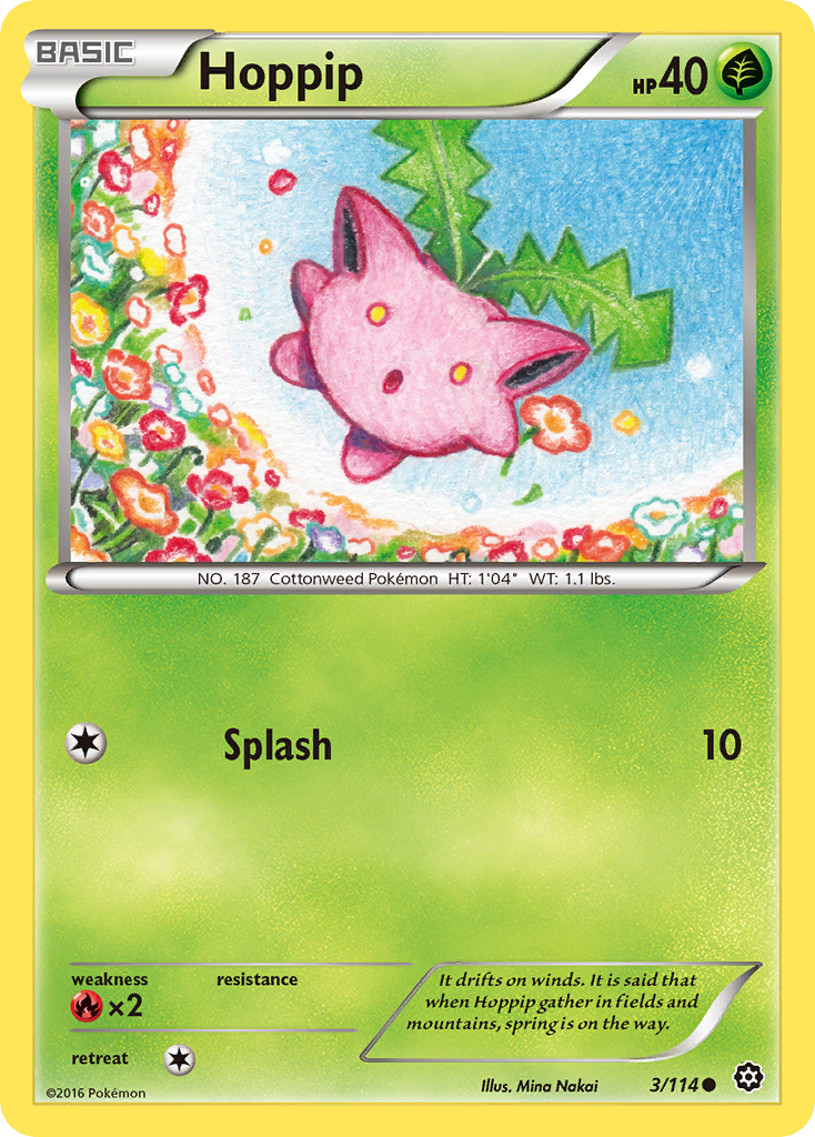 Hoppip - 003/114 - Steam Siege