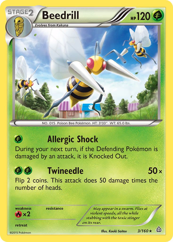 Beedrill - 003/160 - Primal Clash