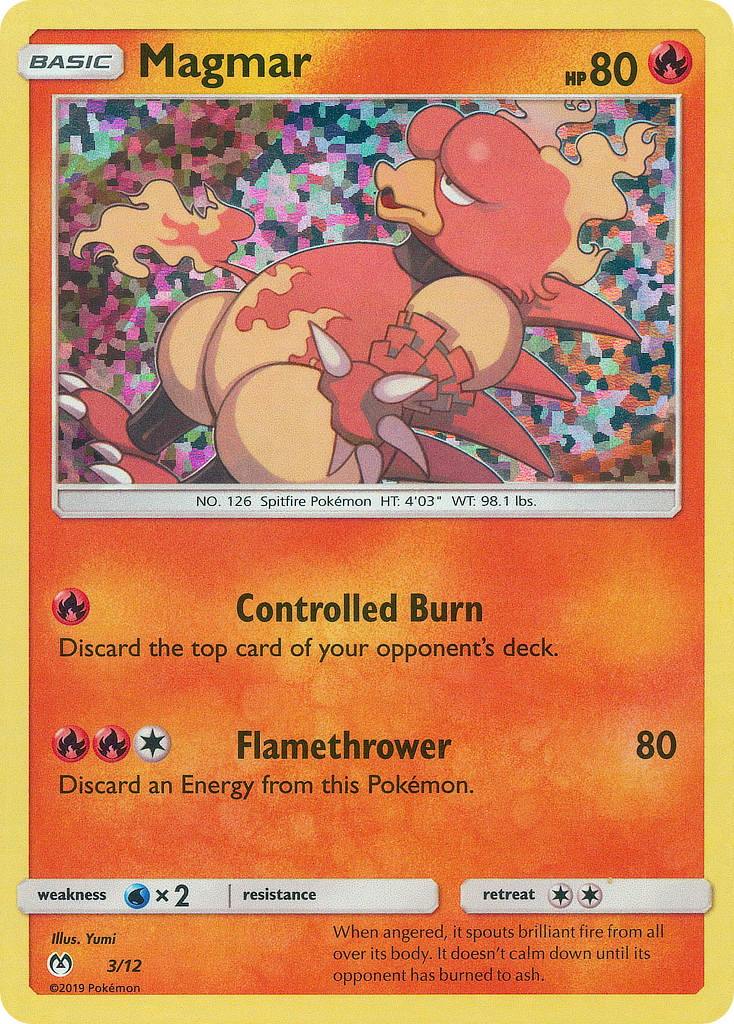 Magmar - 03/12 - McDonald's Collection 2019