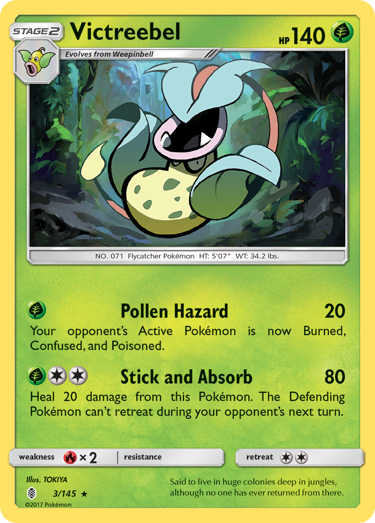 Victreebel - 003/145 - Guardians Rising