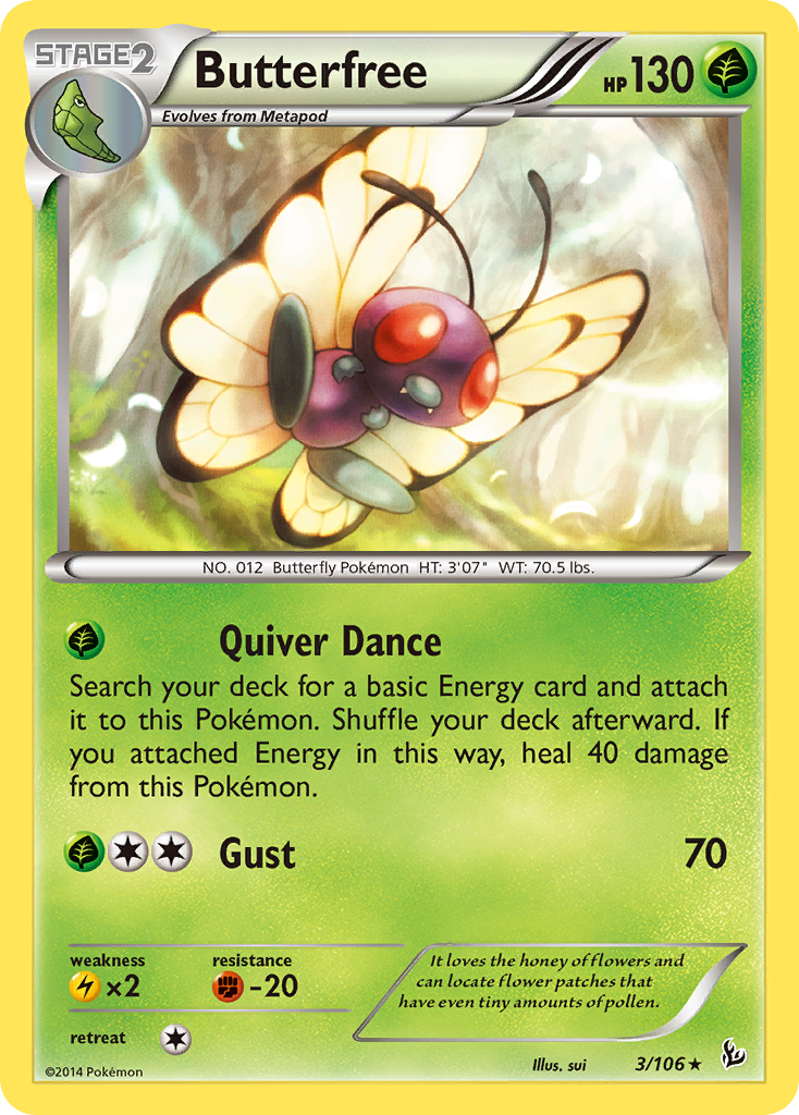 Butterfree - 003/106 - Flashfire