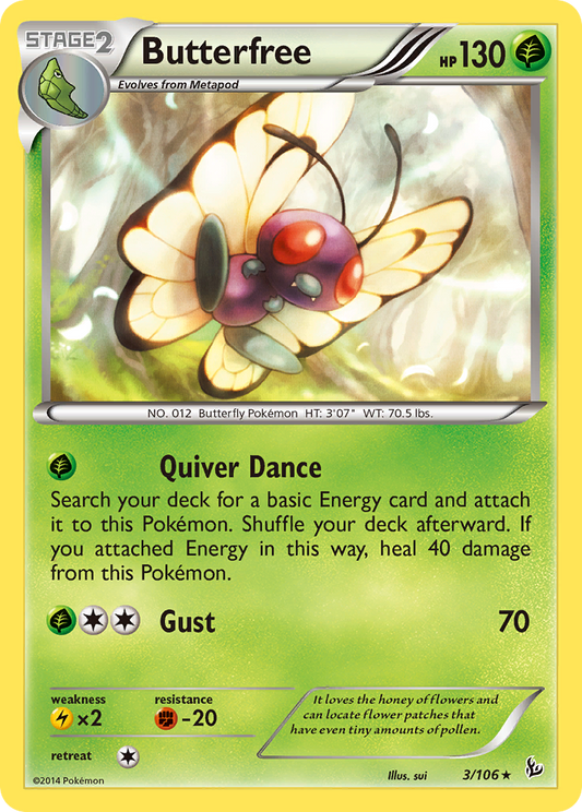 Butterfree - 003/106 - Flashfire