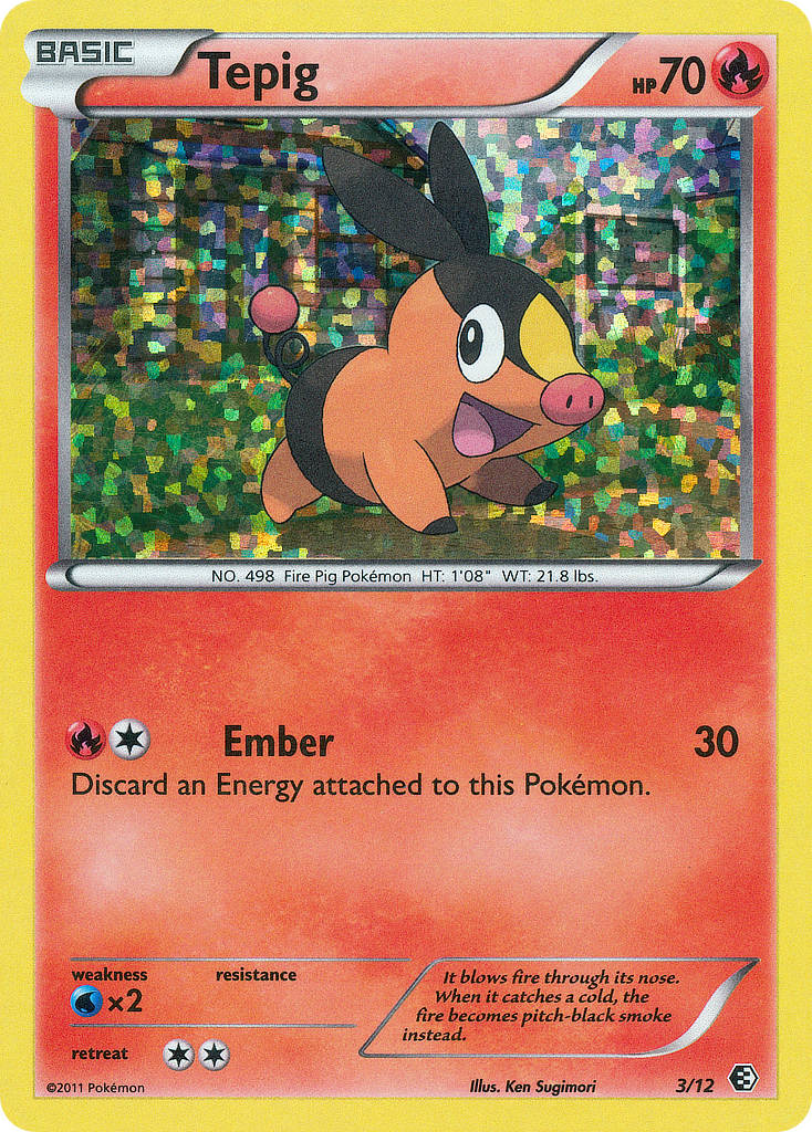 Tepig - 03/12 - McDonald's Collection 2011