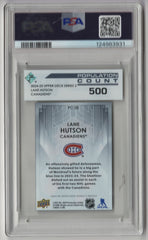 2024 Upper Deck Lane Hutson Population Count - 500 - PSA 9