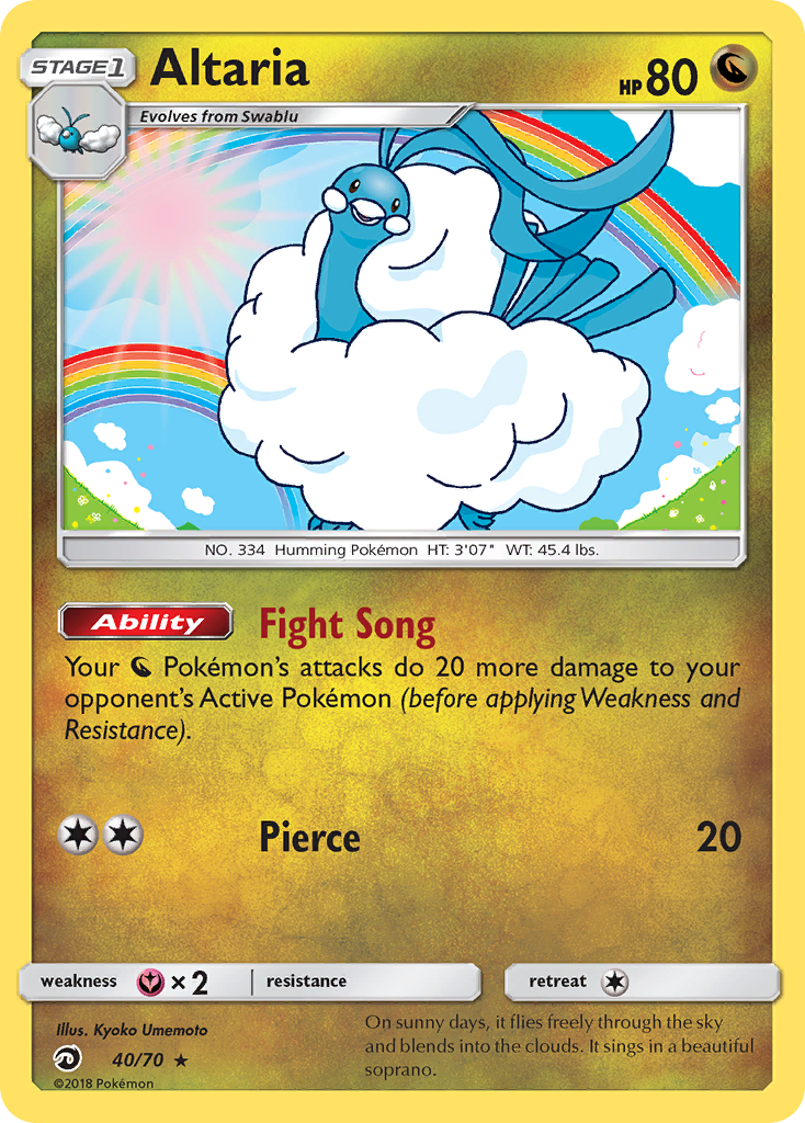 Altaria - 40/70 - Dragon Majesty