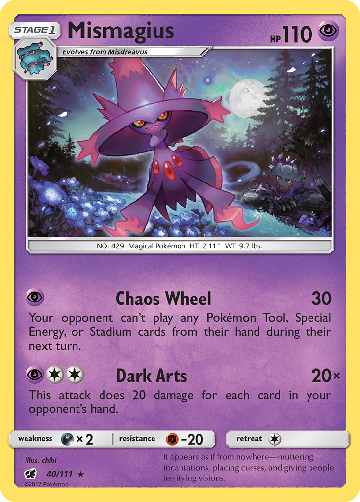 Mismagius - 040/111 - Crimson Invasion