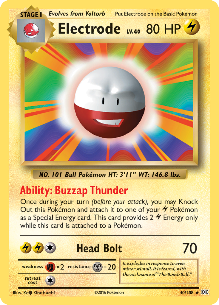 Electrode - 040/108 - Evolutions