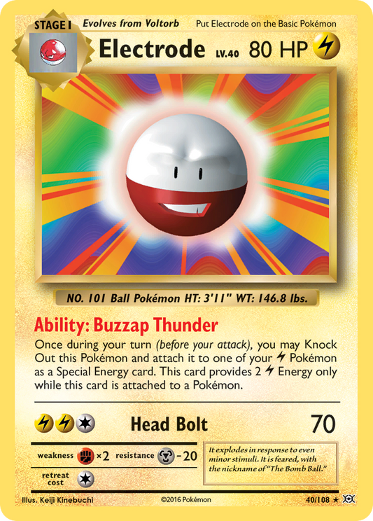 Electrode - 040/108 - Evolutions