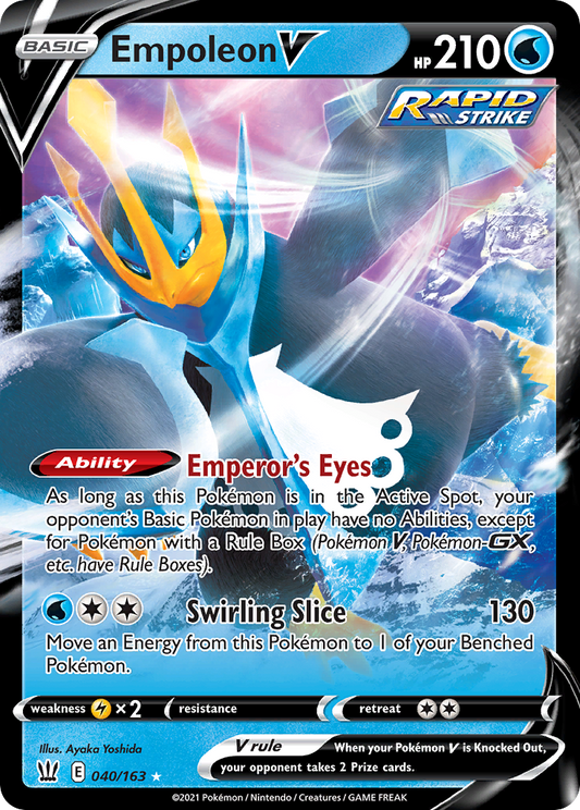 Empoleon V - 040/163 - Battle Styles