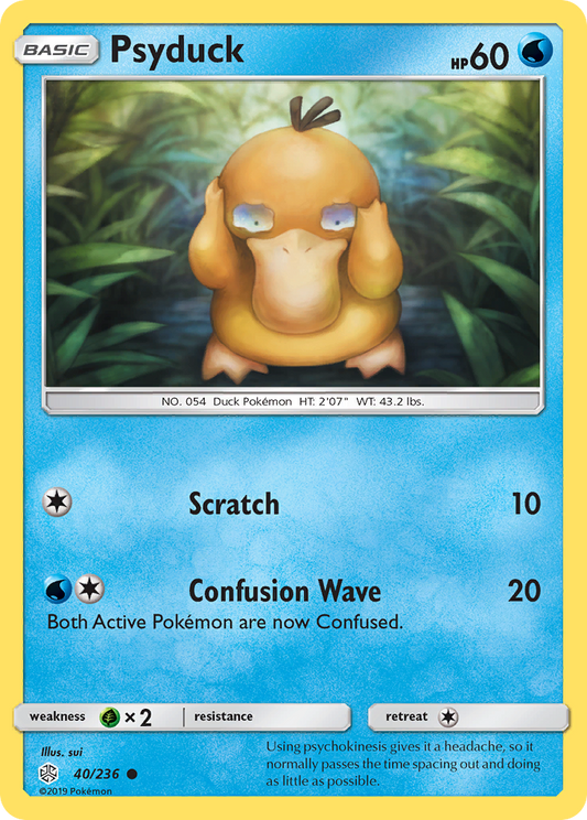 Psyduck - 040/236 - Cosmic Eclipse