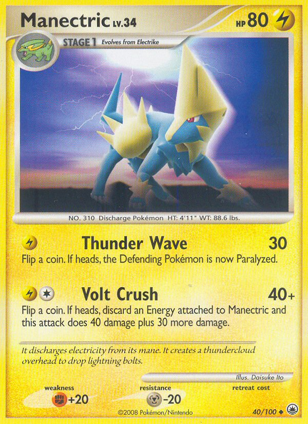 Manectric - 040/100 - Majestic Dawn