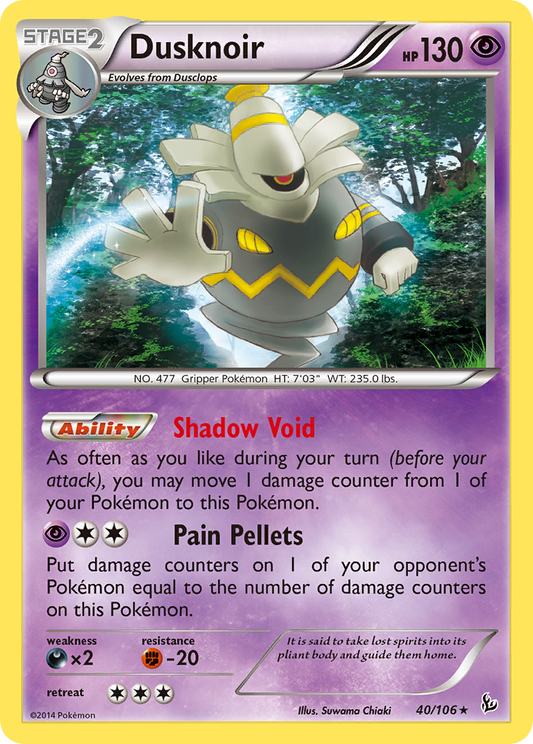 Dusknoir - 040/106 - Flashfire