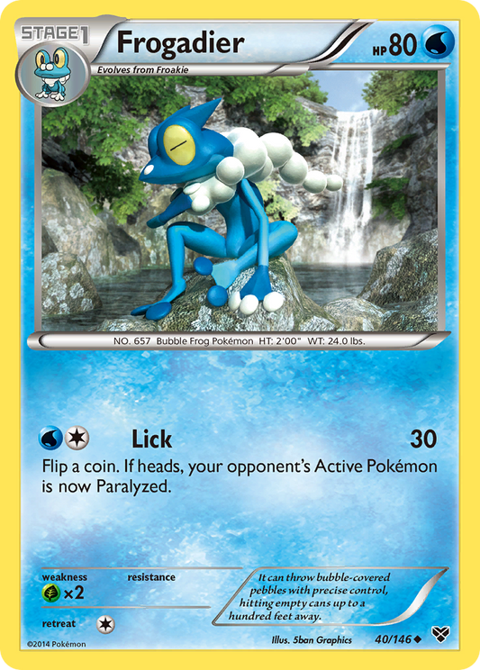 Frogadier - 040/146 - XY