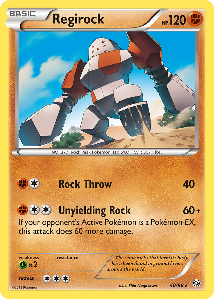 Regirock - 40/98 - Ancient Origins