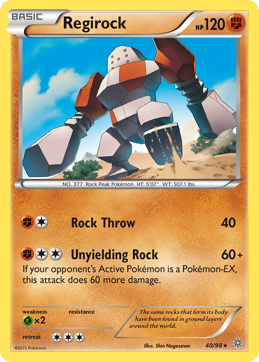 Regirock - 40/98 - Ancient Origins