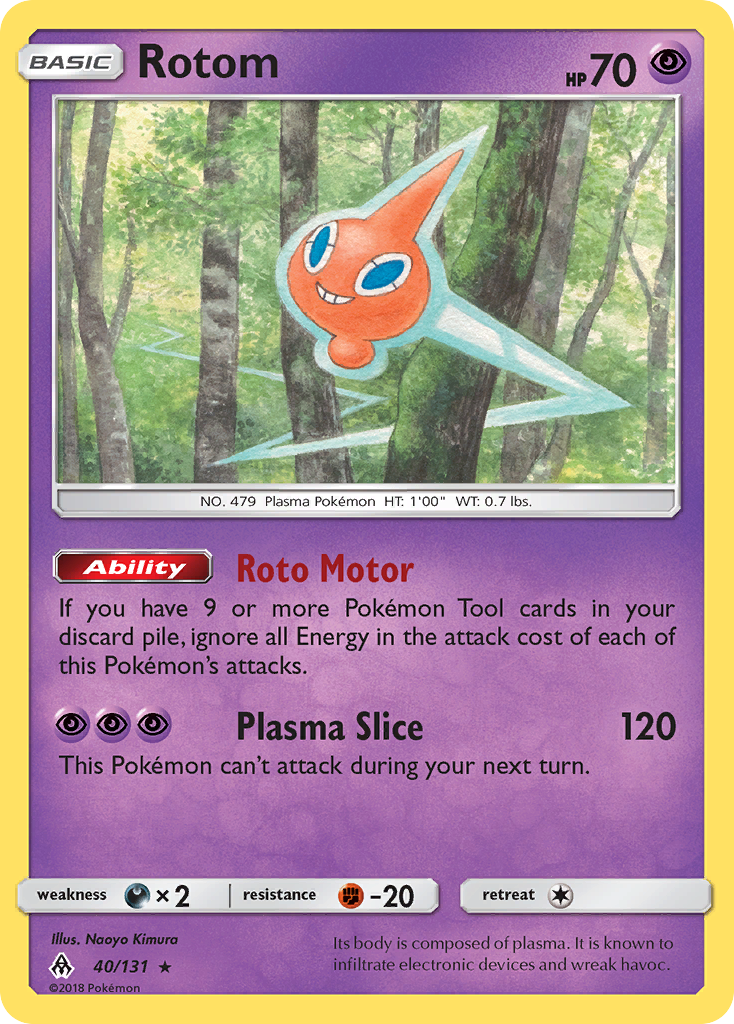 Rotom - 040/131 - Forbidden Light