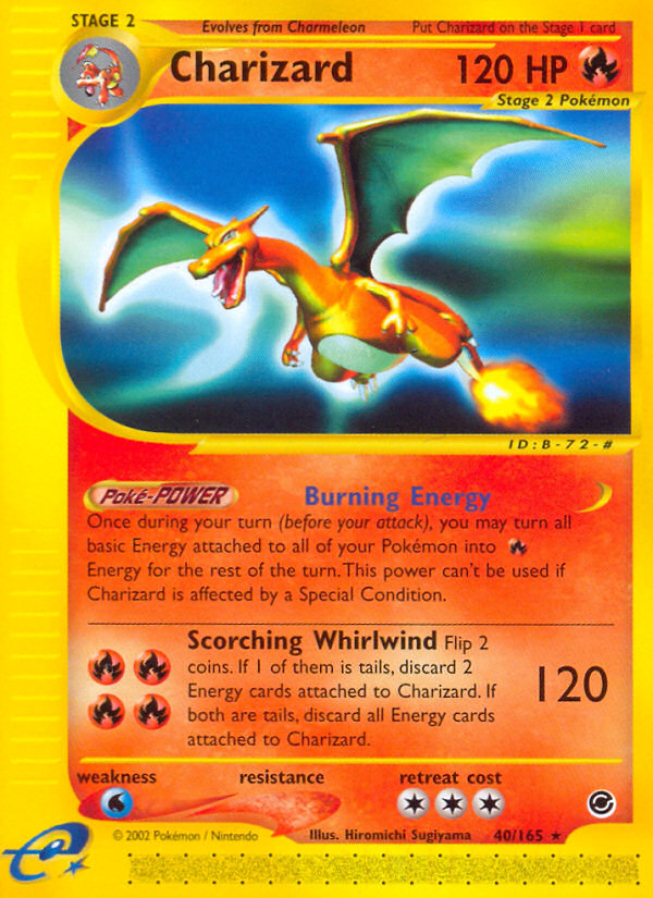 Charizard - 040/165 - Expedition Base Set