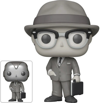 WandaVision 50's Vision Black &amp; White Funko Pop! Vinyl figure