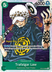 Trafalgar Law - ST02-009 - Super Rare - Super Pre-Release Starter Deck 2: Worst Generation