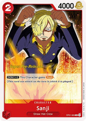 Sanji - ST01-004 - Common - Super Pre-Release Starter Deck 1: Straw Hat Crew
