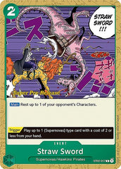 Straw Sword - ST02-017 - Common - Super Pre-Release Starter Deck 2: Worst Generation