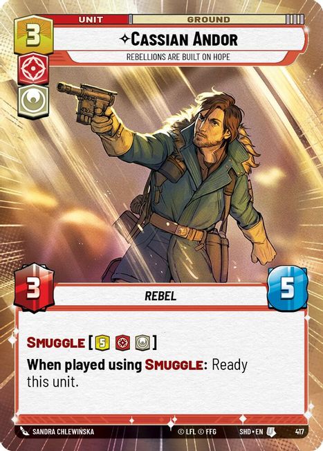 Cassian Andor - SHD - 417 - Uncommon - Hyperspace