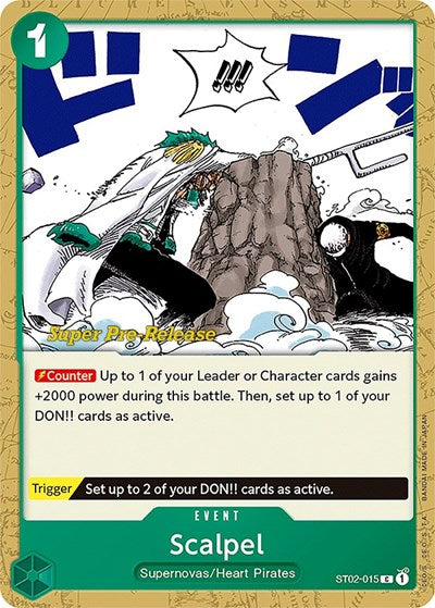 Scalpel - ST02-015 - Common - Super Pre-Release Starter Deck 2: Worst Generation