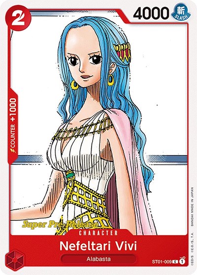 Nefeltari Vivi - ST01-009 - Common - Super Pre-Release Starter Deck 1: Straw Hat Crew