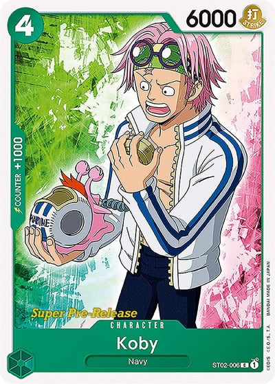 Koby - ST02-006 - Common - Super Pre-Release Starter Deck 2: Worst Generation