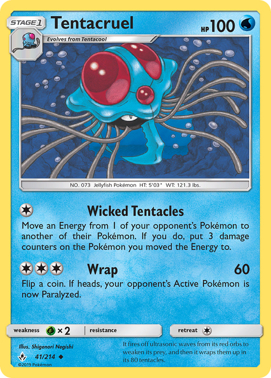 Tentacruel - 041/214 - Unbroken Bonds