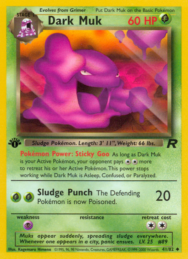 Dark Muk - 41/82 - Team Rocket