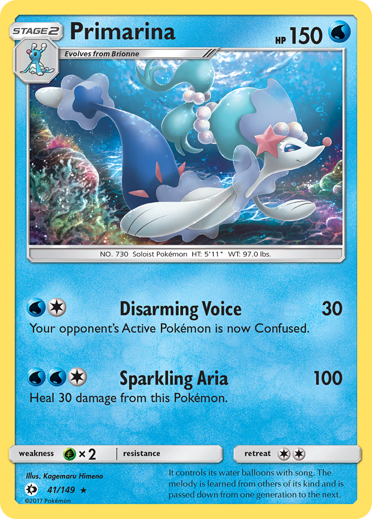 Primarina - 041/149 - Sun & Moon