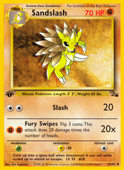 Sandslash - 41/62 - Fossil
