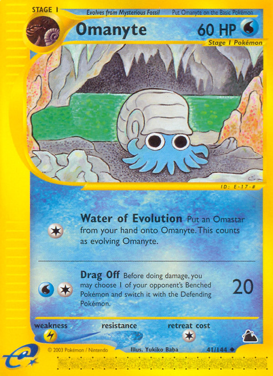 Omanyte - 041/144 - Skyridge