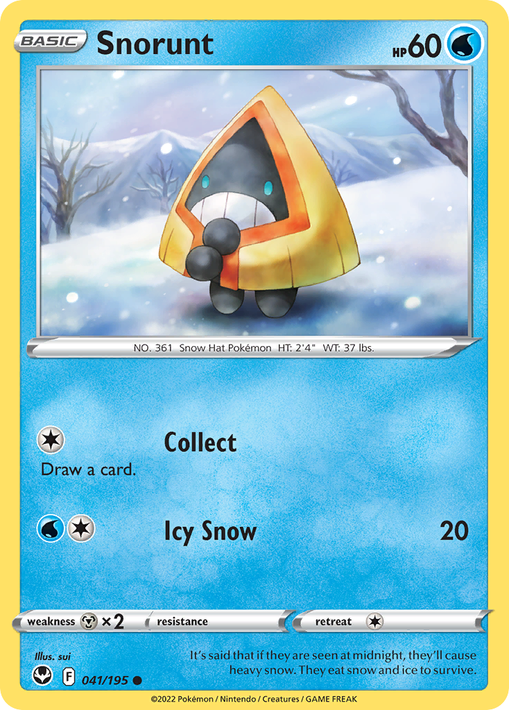 Snorunt - 041/195 - Silver Tempest