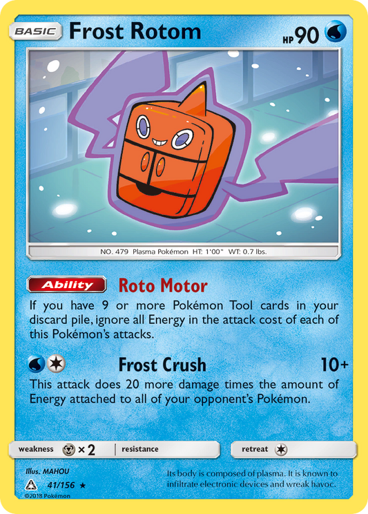 Frost Rotom - 041/156 - Ultra Prism