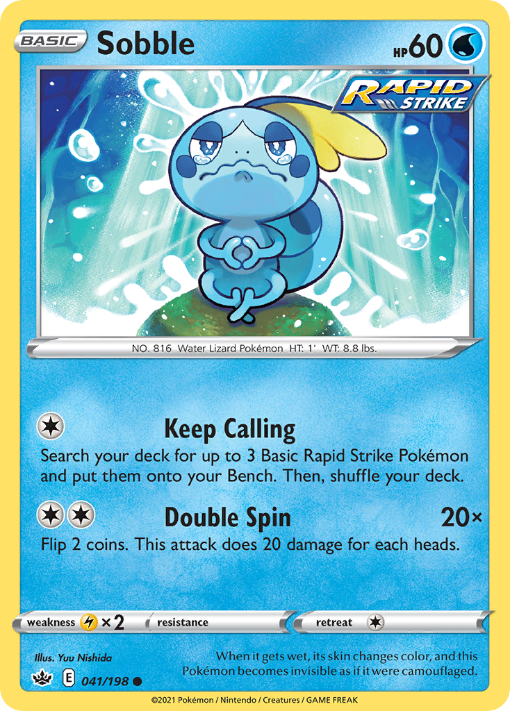 Sobble - 041/198 - Chilling Reign