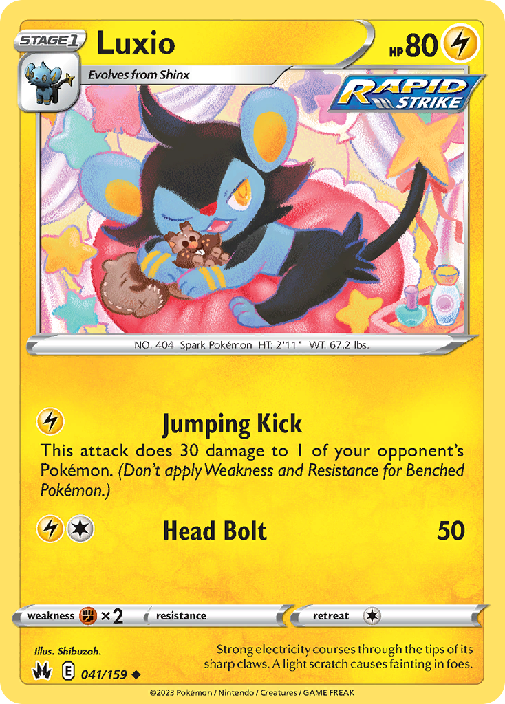 Luxio - 041/159 - Crown Zenith