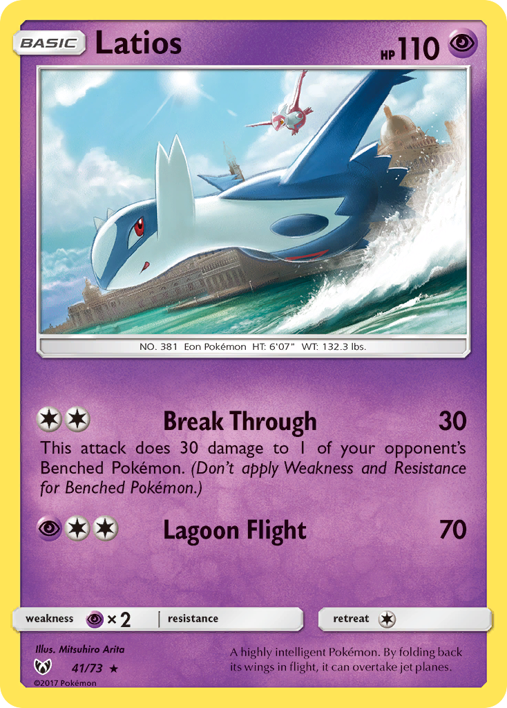 Latios - 41/73 - Shining Legends