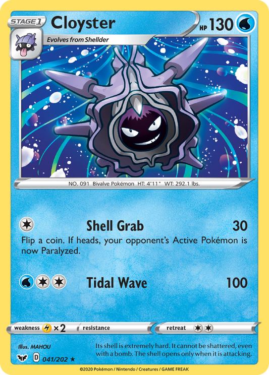 Cloyster - 041/202 - Sword & Shield