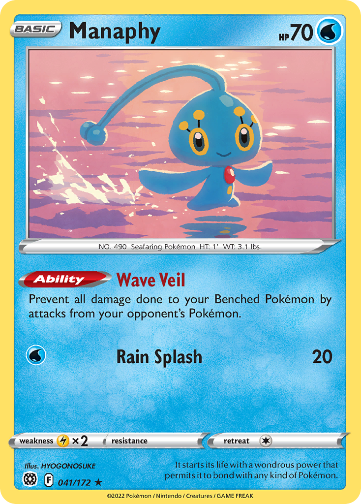 Manaphy - 041/172 - Brilliant Stars