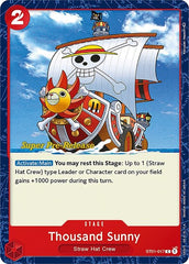 Thousand Sunny - ST01-017 - Common - Super Pre-Release Starter Deck 1: Straw Hat Crew