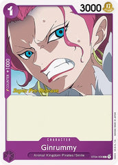 Ginrummy - ST04-009 - Common - Super Pre-Release Starter Deck 4: Animal Kingdom Pirates